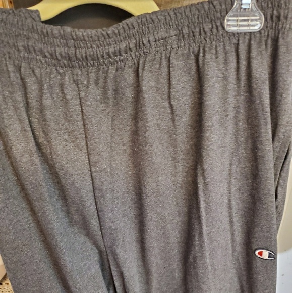 men's champion cotton jersey pants